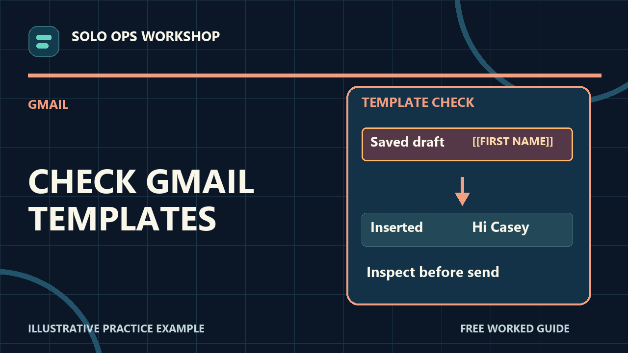 Thumbnail for Save a Gmail Template and Personalize It Before Sending