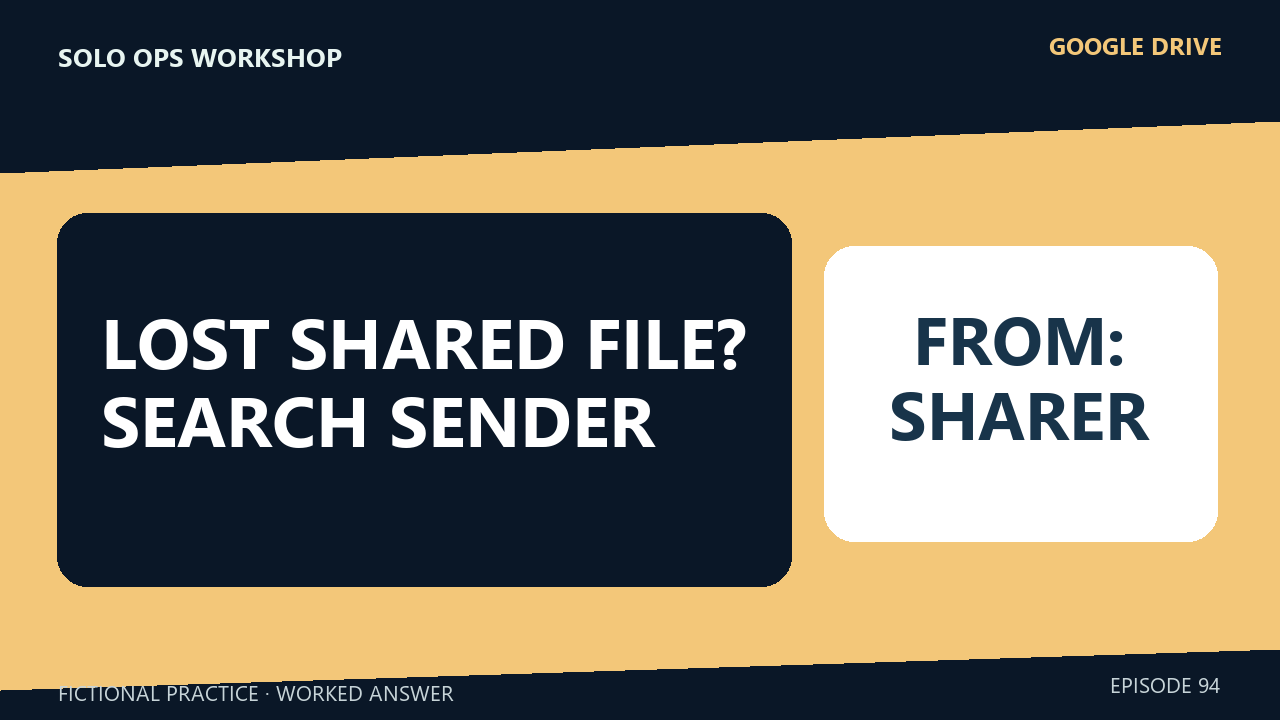 Thumbnail for Find a Google Drive File Shared by a Specific Person